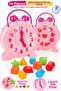 26 Piece Educational Block Bultak Clock 30cm – Shape Matching and Time Learning Toy - 5