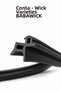 Epdm Rubber Black Nat05 Pvc Door and Window Seal 10 Meters - 7