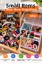 6 Compartment Plastic Storage Box – Jewelry, Makeup, Accessories, and Drawer Organizer - 4
