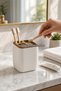 Modern Stylish Toothbrush Holder Plastic Pen Holder Bathroom Organizer - 2