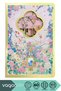 New Series Flower Garden Themed 3D Layered Illustration Art Design Checkered Notebook 60 Sheets 120 Pages 21X13.5Cm