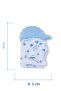 Teething Glove Hedgehog Pink - 6