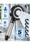 Premium Massage Effect Filtered Shower Head with 5 Functions: Rain, Mist, Wide Mixed Water Flow