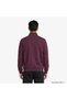 Men's Burgundy Sweatshirt with Regular Fit - 2