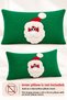 Christmas Themed Decorative Throw Pillow Cover with Applique and Plush Detail 30 × 50 cm 1 Piece - 3