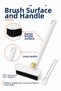 Grout Cleaning Brush with 360 Degree Rotating Head and Tweezers for Tile and Narrow Space Cleaning - 3