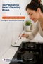 Bathroom Kitchen Narrow Space Cleaning Brush with Tweezers and Rotating Head Joint and Corner Cleaner Tool - 2