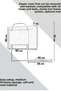 New Generation Bed Barrier 50 X 40 cm White (3 Pieces) - with Wire Mesh - 2