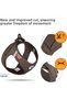 Vest Harness Clasp Air-Mesh Brown XL - 2