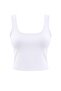 Light Blue-Ecru 2-Pack Body-Fitting Flexible Knitted Blouse with Binding Detail Twoaw26Bz00102 - 2