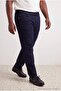 Big Size Navy Blue Regular Fit Flexible Fabric Men's Jeans Tmnss26Cj00001