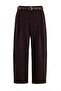 Brown Belted Trousers Twoaw27Pl00115