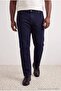 Big Size Navy Blue Regular Fit Flexible Fabric Men's Jeans Tmnss26Cj00001 - 2
