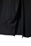 Black Glittery Striped Pencil Skirt with Front Slit Twoaw27Et00094 - 4