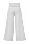 Gray Melange Soft/Soft Touch Folded Waist Printed Wide Leg Knitted Sweatpants Twoaw27Ea00035 - 8