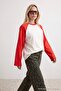 Wardrobe Essentials Ecru Premium Interlock Raglan Sleeve Baseball Oversize Knitted T-Shirt Twoaw27Ts00001 - 3