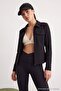 Black Diving/Scuba Fabric Zippered Knitted Sports Jacket Thmaw27Sk00004 - 5