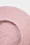 Powder Pink Soft Textured Women's Painter Beret Takaw27Br00007 - 4