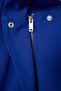 Navy Blue Oversize Fit Stand Collar Jacket Coat Twoaw27Mo00091 - 4