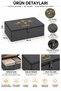 Storage Base Organizer Storage 6 Pieces Set Anthracite Color Large Size - 4