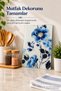 Glass Cutting Board with Floral Pattern 25X35 - 2
