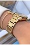 Women's Wristwatch Gold Color Steel Cord Bracelet Gift 2 Years Warranty 0850Dkl04188896 - 6