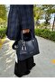 Women's New Season Soft Leather 4-Compartment Adjustable Strap Luxury Hand and Shoulder Bag Shopper - 5