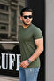 Men's 100% Cotton Breathable Crew Neck Standard Fit Regular Fit T-shirt - 5