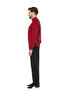 Men's Black Tracksuit Set Pc Long Sleeve Stand Collar - 3
