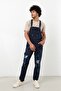 Men's Jean Overalls Trousers Rins - 3