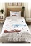 Airplane Patterned Quilted Stitched Quilt