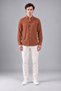 Men's Modal Button-Down Collar Shirt Soft and Breathable, Easy to Iron Stylish Design - 3