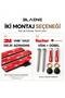 Stainless Steel No Drilling Mounting Adhesive and Screw Compact Bathroom Shelf Matte Black - Bth-012 - 4