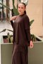 Skirt with Crossed Ruffles Set - 3