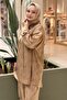 Shawl Patterned Shirt Pants Set - 3