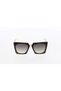 Os3411 02 Women Uv400 Brown Frame Smoked Glass Sunglasses 64 - 5
