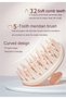 Curly Hair Brush and Scalp Massager Set,Silicone Shampoo Brush and Detangling Comb for Wet and Dry Hair,Pack of 2 - 6