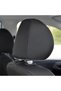 4 Pcs Car Headrest Collar Set,Rhinestone Trim Rings for Vehicle Interior Decoration,White - 6