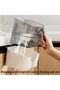 Hanging Trash Can with Scraper,Wall Mounted Small Under Sink Waste Bin for Kitchen Cabinet Door and Picnic - 6