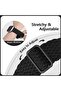 Rayyan Braided Stretchy Adjustable Watch Bands,5 Pack Elastic Nylon Sport Wristbands Compatible with iWatch Series Ultra 8-1,SE - 4
