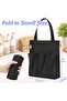 Portable Mesh Shower Caddy,Quick-Drying Bathroom Organizer Bag for Gym,Travel,and Dorm,Black - 7