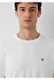 Ekru Basic Tişört Regular Fit / Normal Kesim 0612736-71609 - 6