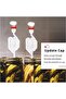 Twin Bubble Airlocks Set for Fermenting and Brewing,Includes Stoppers and Grommets,Pack of 3 - 4