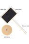 Mini Chalkboard Signs with Easel Stands,12 Pieces,Small Wooden Blackboards for Weddings and Parties - 2
