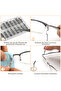 1200pcs Eyeglass Glasses Screws Repair Kit with Tweezers Screwdriver Tiny Mini Screws Nuts Assortmen - 4