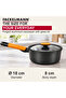 Saucepan 18cm with Lid, Forged Aluminium, Compact Cooking Pot - 3