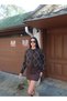 Silvery Geometric Patterned Women's Cardigan - 7