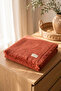 Baby Blanket 100% Cotton Muslin & 4 Layers & Orange (100X120 cm)(250 Grams) - 2