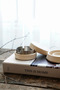 Covered Steel Ashtray Beige - 3