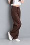 High Waist Lycra Wide Leg Palazzo Jean Wide Leg Women's Denim Pants - 2
